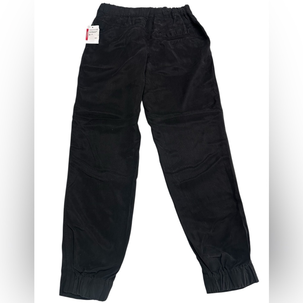 YOUNG, FABULOUS & BROKE / Black Modern Joggers / Small / New With Tags / Boho - Picture 3 of 13
